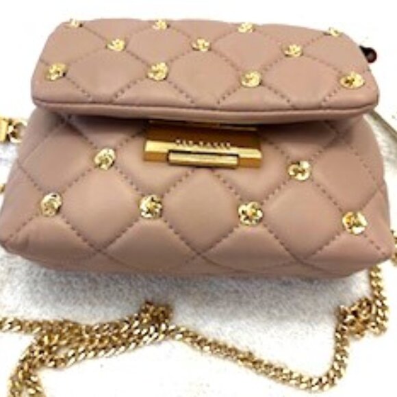 Ted Baker London Handbags - Ted Baker blush leather mini crossbody handbag with gold hardware NWT